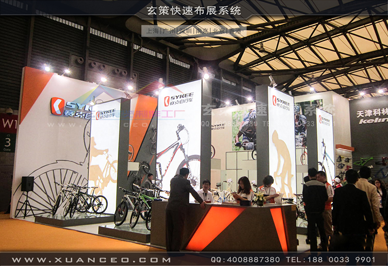 賽克展台搭展-自行車展展台搭展-上海大香蕉网址展覽工廠07