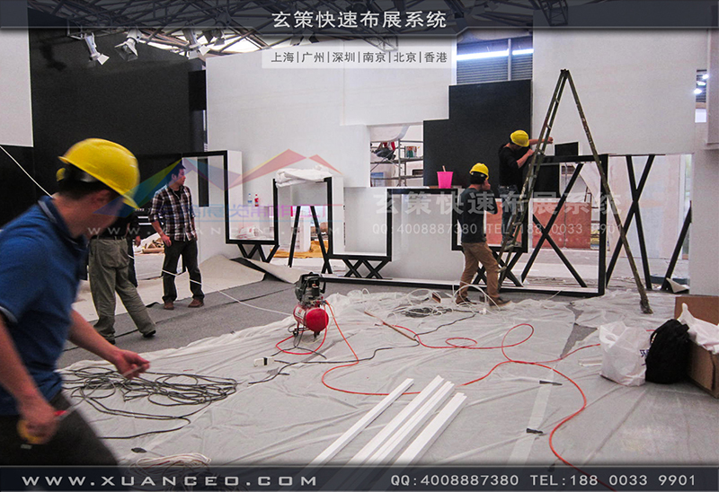 魯泰紡織香蕉视频最新网址-紡織展展台搭展-上海大香蕉网址展覽工廠15
