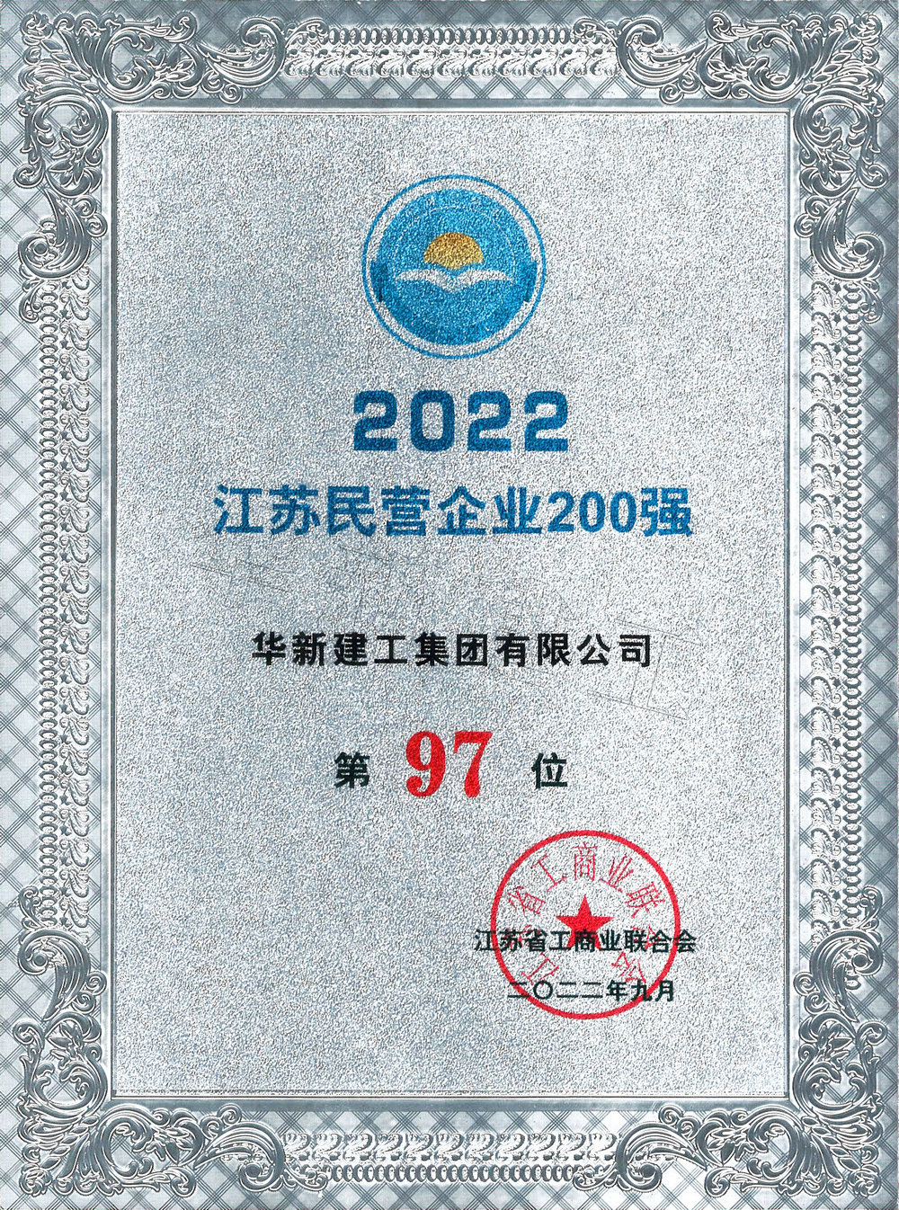 2022年江苏民营企业200强